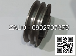 Pulley điều chỉnh sức căng phi 100x29mm 2 rãnh tam giác 10x10mm