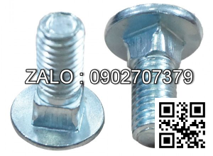 Bulong cổ vuông thép mạ kẽm M36x35