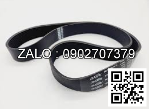 Side Flex belt 2651 W340mm, code: 27634-MD, Systemplast (Bang tai cua dau ra may dong thung SMI, vi tri motor 84, line Aseptic CL)