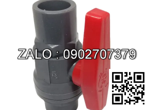 Van khóa nước nhựa tay vặn màu đỏ 160 Đồng Nai