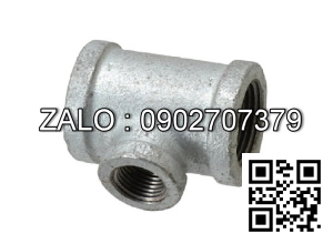 Tê (Tee) giảm mạ kẽm D21/34