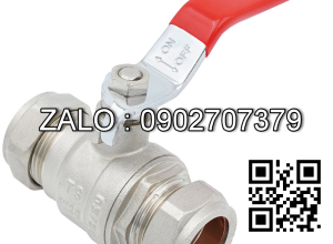 Van khóa thau tay gạt màu trắng 34