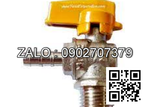 Van khóa thau tay vặn màu xanh 21