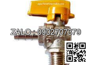 Van khóa thau tay vặn màu xanh 42