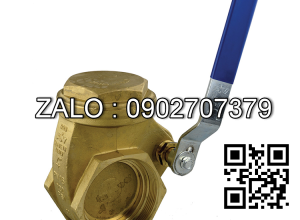 Van khóa thau răng trong RT tay gạt màu trắng 60