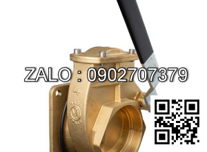 Van khóa thau răng trong RT tay gạt màu xanh 42