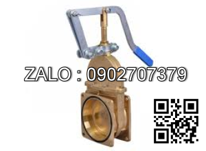 Van khóa thau răng trong RT tay gạt màu đỏ 42