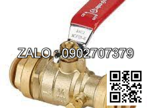 Van khóa thau răng trong RT tay vặn màu xanh 34