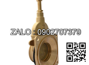 Van khóa thau răng trong RT tay gạt Inox màu trắng 21