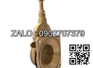 Van khóa thau răng trong RT tay gạt Inox màu trắng 34