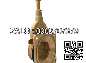 Van khóa thau răng trong RT tay gạt Inox màu trắng 49