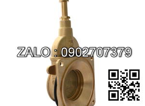 Van khóa thau răng trong RT tay gạt Inox màu trắng 60