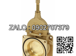 Van khóa thau răng trong RT tay gạt Inox màu xanh 21