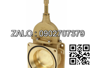 Van khóa thau răng trong RT tay gạt Inox màu xanh 42