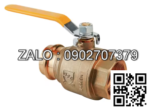 Van khóa thau răng trong RT tay vặn Inox màu xanh 34