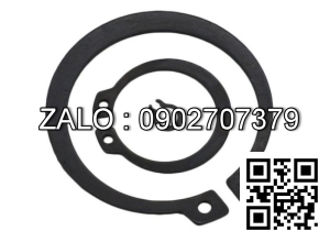 Phe cài ngoài thép phi 15mm, day 0.9-1mm