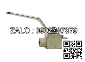 Van khóa thau răng trong RT tay gạt thau màu xanh 60