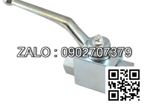 Van khóa thau răng trong RT tay gạt thau màu đỏ 27