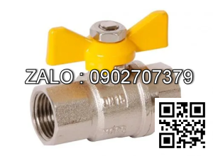 Van khóa thau tay gạt thau màu đỏ 34