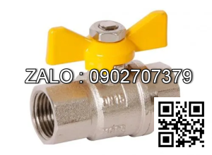 Van khóa thau tay gạt thau màu đỏ 60