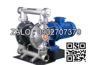 Bơm màng khí nén GODO QBY3-80 nhựa PP