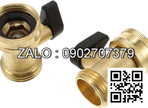 Van khóa nước thau tay gạt màu đỏ 42