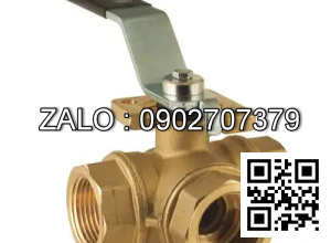 Van khóa nước thau tay vặn màu trắng 21