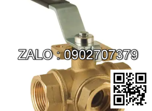 Van khóa nước thau tay vặn màu trắng 49