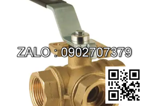 Van khóa nước thau tay vặn màu trắng 60