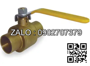 Van khóa nước thau tay vặn màu đỏ 21