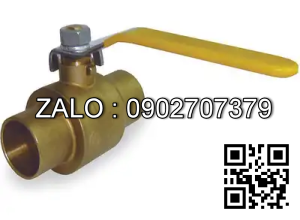 Van khóa nước thau tay vặn màu đỏ 34