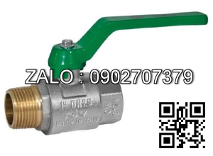 Van khóa nước thau răng trong RT tay vặn màu xanh 34