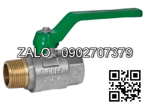 Van khóa nước thau răng trong RT tay vặn màu xanh 42