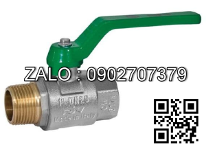 Van khóa nước thau răng trong RT tay vặn màu xanh 60