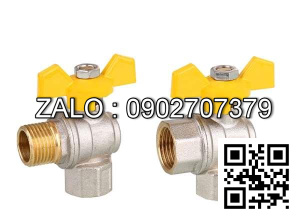 Van khóa nước thau răng trong RT tay gạt Inox màu trắng 34