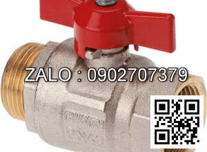 Van khóa nước thau răng trong RT tay vặn nước thau màu trắng 21