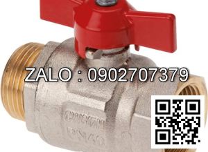 Van khóa nước thau răng trong RT tay vặn nước thau màu trắng 34