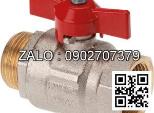 Van khóa nước thau răng trong RT tay vặn nước thau màu trắng 60