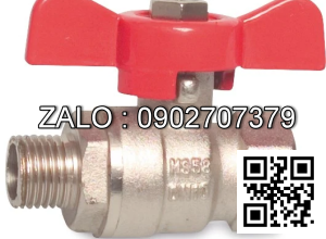 Van khóa nước thau răng trong RT tay vặn nước thau màu đỏ 34