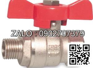 Van khóa nước thau răng trong RT tay vặn nước thau màu đỏ 60