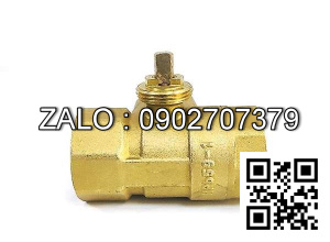 Van khóa nước thau tay gạt nước thau màu xanh 21