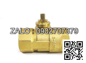 Van khóa nước thau tay gạt nước thau màu xanh 27