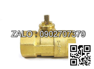 Van khóa nước thau tay gạt nước thau màu xanh 34