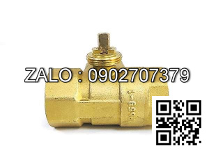 Van khóa nước thau tay gạt nước thau màu xanh 60