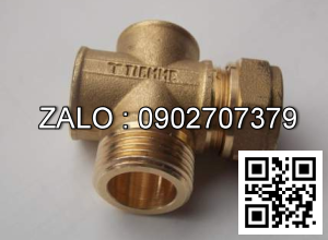 Van khóa nước thau tay gạt nước thau màu đỏ 49