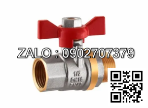 Van khóa nước thau tay vặn nước thau màu trắng 34