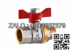 Van khóa nước thau tay vặn nước thau màu trắng 49