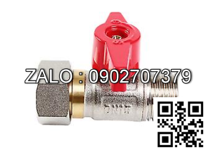 Van khóa nước thau tay vặn nước thau màu đỏ 27