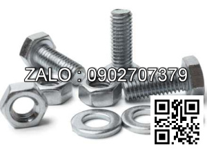 Bulong cấp bền 8.8 Thép M22 80 mm