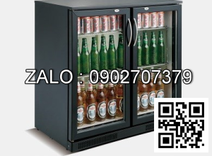 Tủ lạnh quầy bar mini 2 cánh kính OKASU SC-458F